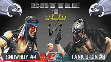 UMK3 ONLINE - Snowboy#4 vs TANK U-GIN#9 (бой вечера) RATING MATCHES - PRO DIVISION