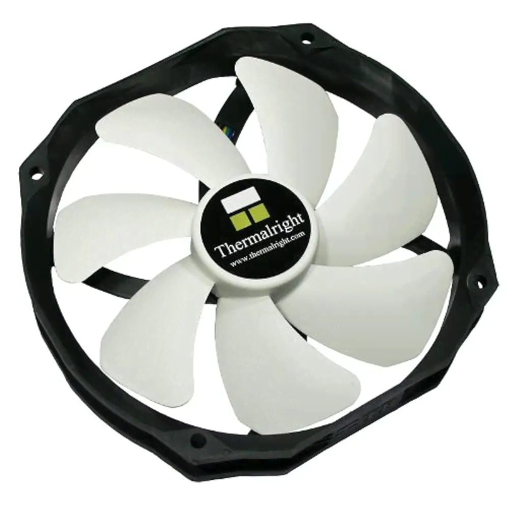Корпусные вентиляторы для ПК Thermalright 200200125 TY 147 A, 140mm x 152mm x 26,5mm PWM-Lüfter, Enhanced Hyper-Flow Bearing, 300 - 1.300 U/Min, 15 - 21 DBA, 28,7 - 125 m³/h, 4-Pin PWM Anschluss