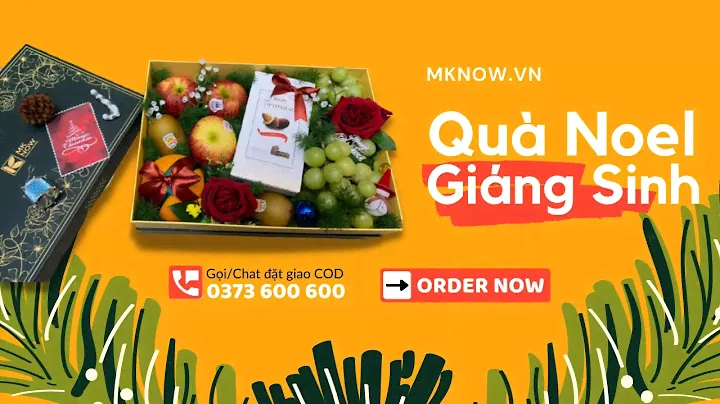 Hộp quà Giáng Sinh - trái cây nhập khẩu | MKnow | 0373 600 600