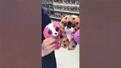 Buying Beanie Boos at Michaels