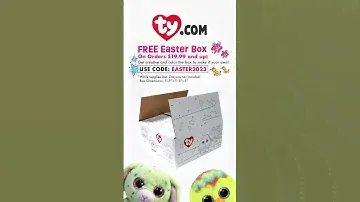 Free Easter Coloring Box at TY.COM
