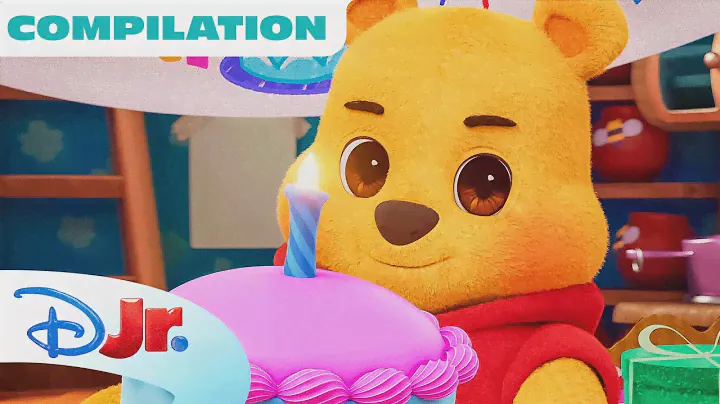 Me & Winnie the Pooh Vlogs 🍯💛 | Compilation | @disneyjr