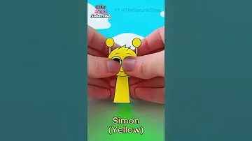 Squish it Sprunki Simon (Yellow)  😱  #sprunki #squishy #squish