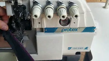 Оверлок Protex TY- 747 #sewing machine #швейная машина #overlock 4-х ниточный.
