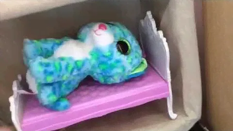 Leona goes to beanie boo school