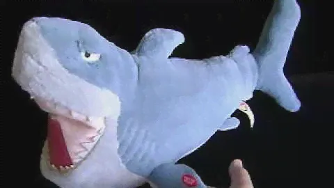DISNEY PARKS~PIXAR~ORIGINAL FINDING NEMO 20" TALKING BRUCE~STUFFED PLUSH SHARK