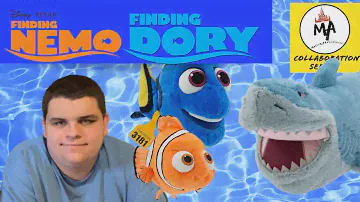 Disney Finding Nemo and Dory! PLUSH COLLECTION | ✨ Andy’s Solo Show ✨ | Melick Adventures Collab
