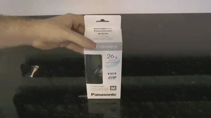 Panasonic 3rd Generation Active Shutter 3D Glasses Unboxing