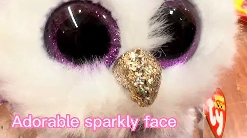 Ty Beanie Boos Moonlight - Cutest cuddly Owl stuffed animal