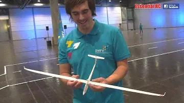 AMAZING Micro XXS 'Eta' INDOOR POWERED GLIDER: Daniel Hör (Picasso of Depron)