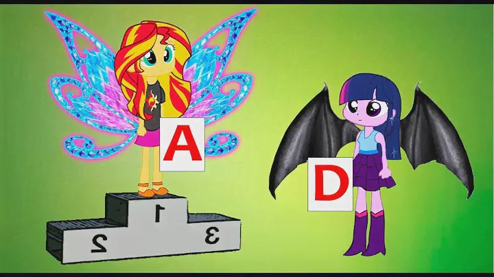 Equestria Girls - How to make fairy wings competition - Mix Collection