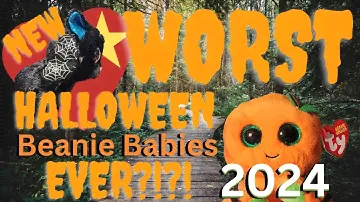 New 2024 Halloween Beanie Boo Unboxing Entire Collection Honest Adult Collector Plush Toy Review