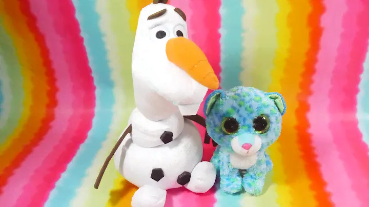 TY Olaf from Disney's Frozen with Leona
