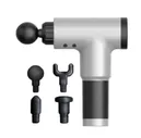 Fascial gun Мышечный массажный (ударный) пистолет TY-602, серебристый