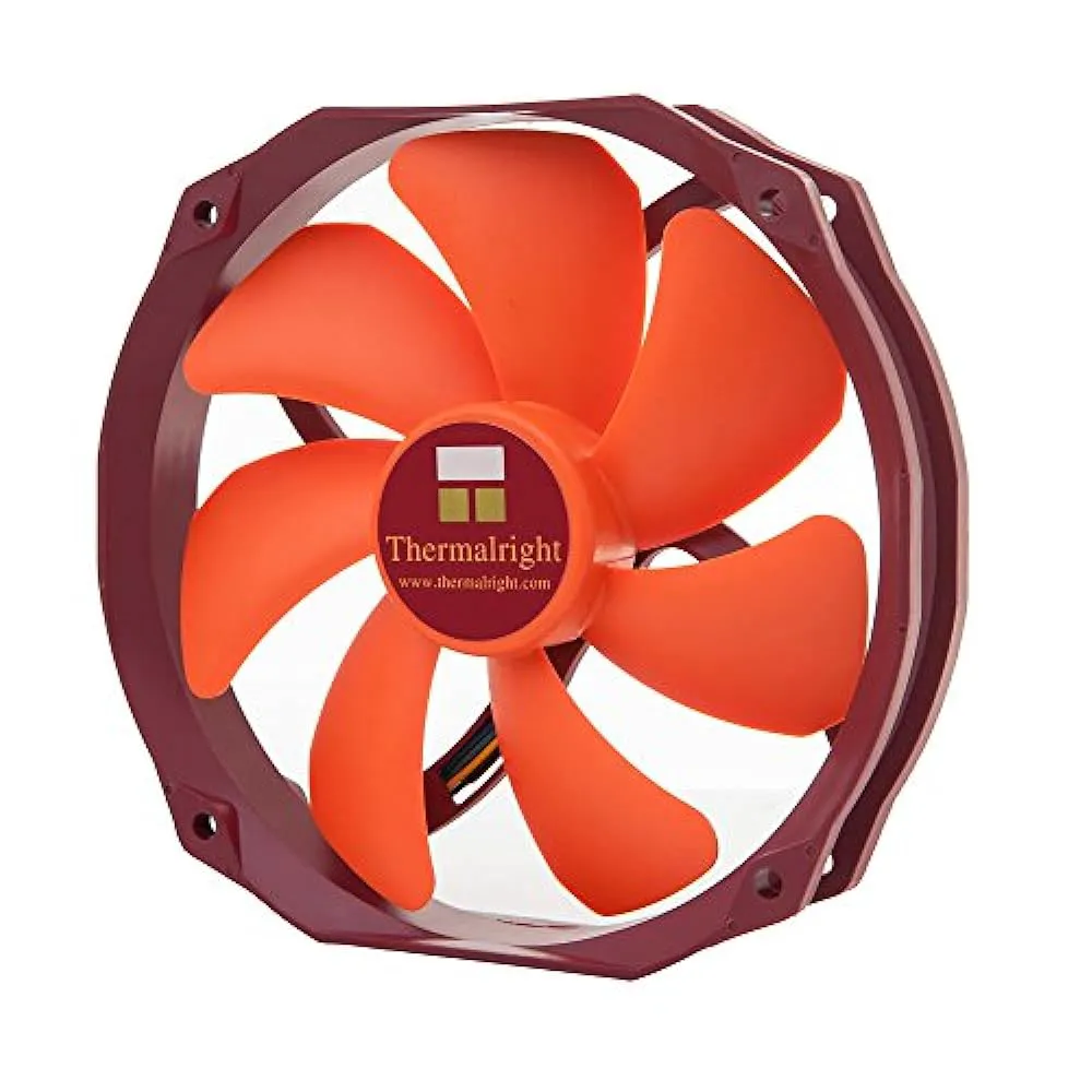 Корпусные вентиляторы для ПК Thermalright 200200121 TY 143 High Performance 140 mm PWM-Lüfter, 140 x 152 x 26,5 mm, Double Ball Bearing, 600 - 2.500 U/min, 21,0 - 45,0 dBA, 54 - 221 m³/h, 4-Pin PWM-An