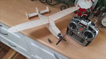 BALSA RC PLANE LASER CUT