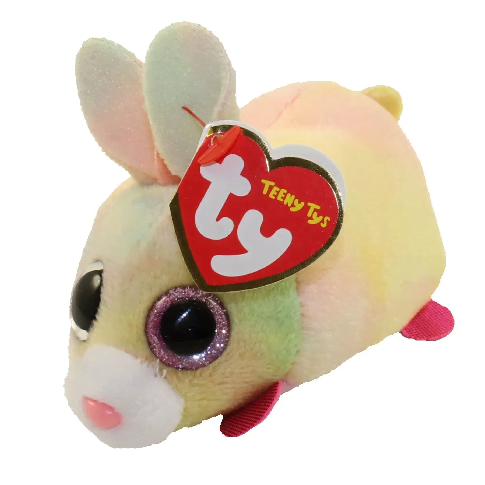 TY Beanie Boos Teeny Tys 4" WHIZ Bunny Rabbit Stackable Plush Animal Toy MWMTs