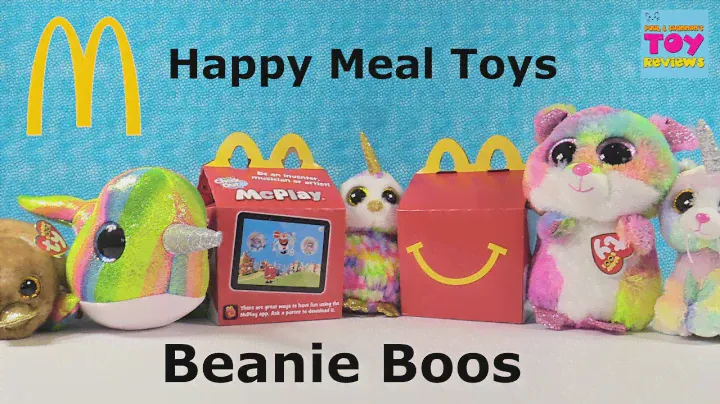McDonalds Beanie Boos Ty Teeny Teenies Happy Meal Toys Unboxing | PSToyReviews