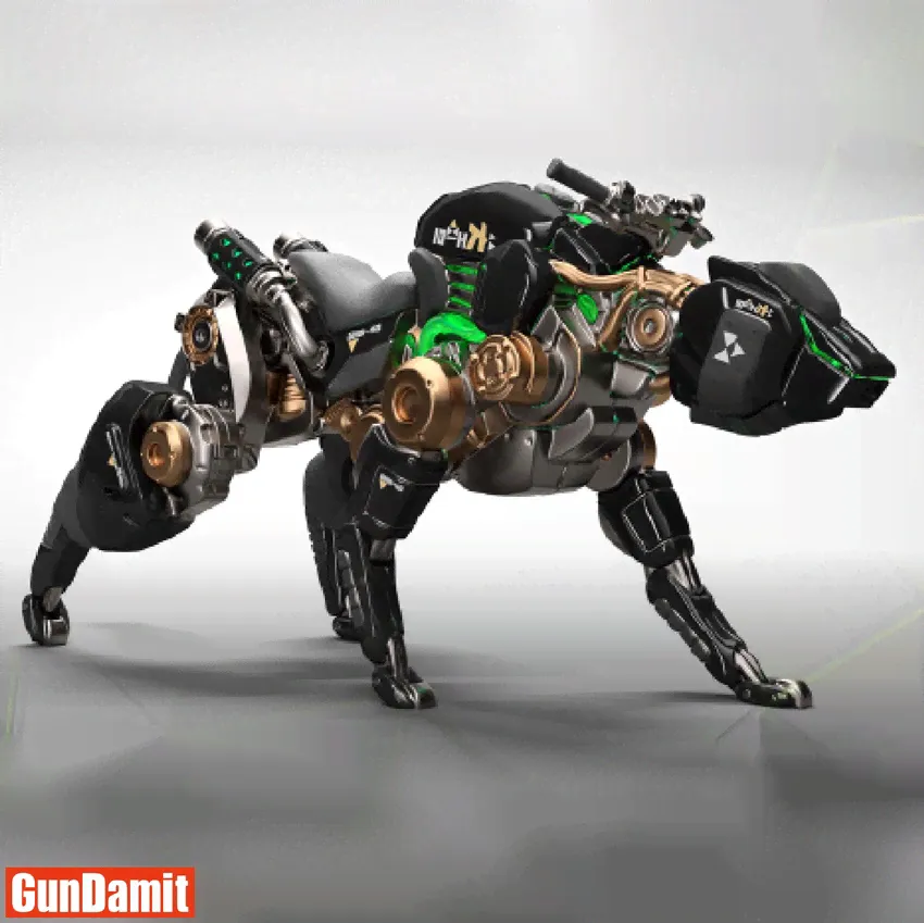 [Pre-Order] 86Toys 1/12 TY-003A Mechanical Wolf Black Version-0