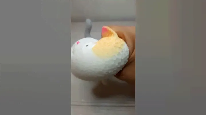 Squishy cat 😿 #funny #toys #squishy #cute #satisfying #memes #trend