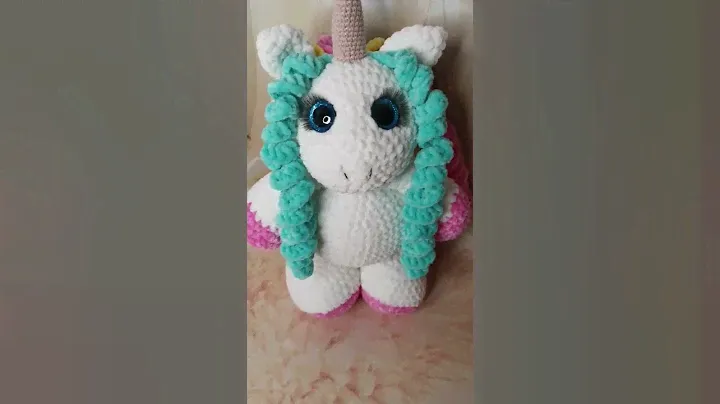 Единорог под заказ! рост около 30см. Unicorn to order! He is about 30 cm tall.