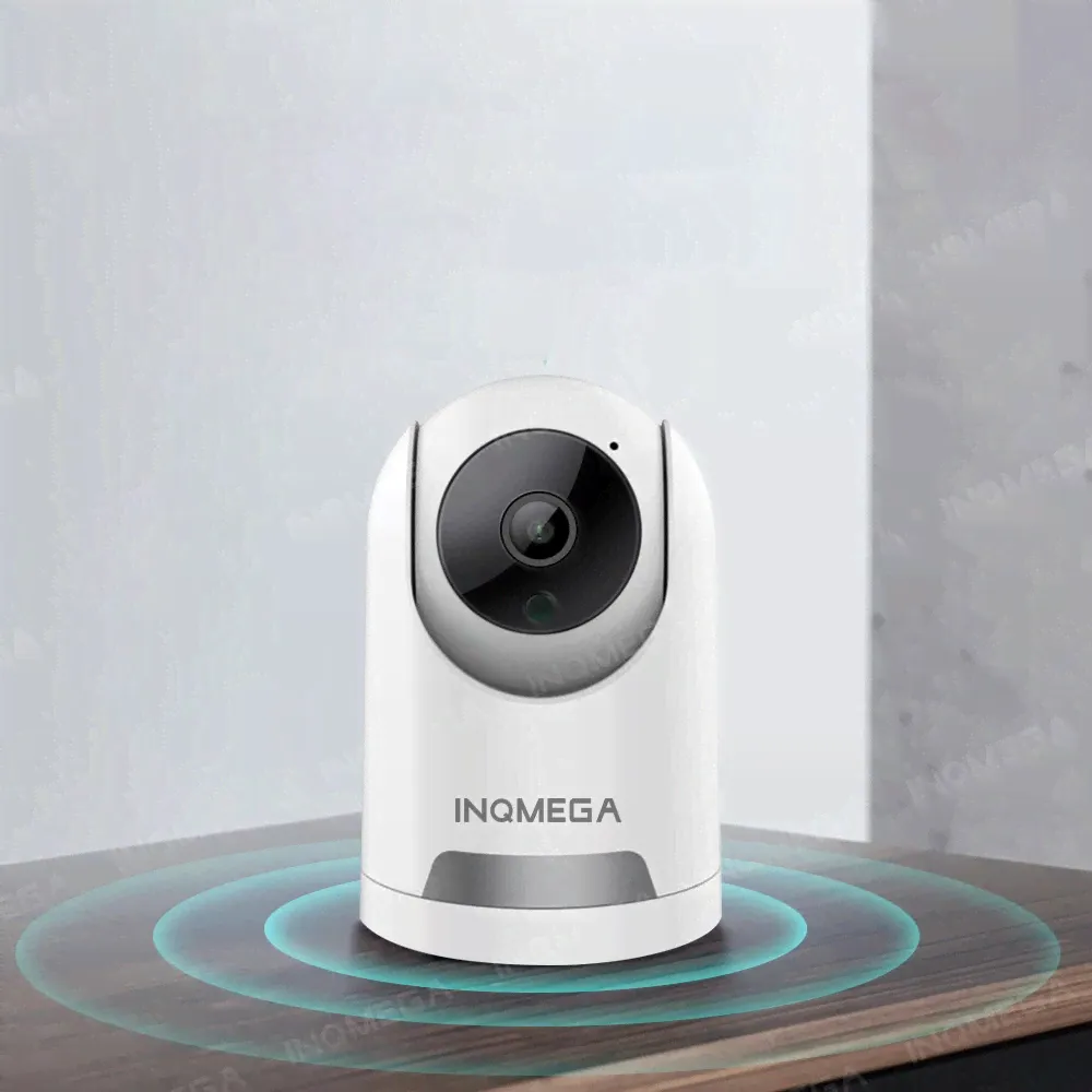 INQMEGA Tuya 1080P Indoor WIFI Smart Home Security Camera 5G Dual Band 360 PTZ IP Camera Wireless Baby Monitor with Privacy Mode AI Auto Tracking IR Night Vision Work with Google Home Alexa for Child 