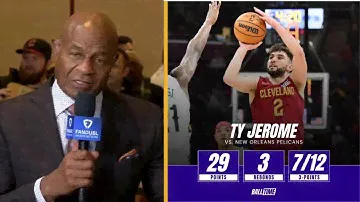 Austin Carr reacts to Cavaliers destroy Pelicans 128-100; Ty Jerome had a career-high 29 Points