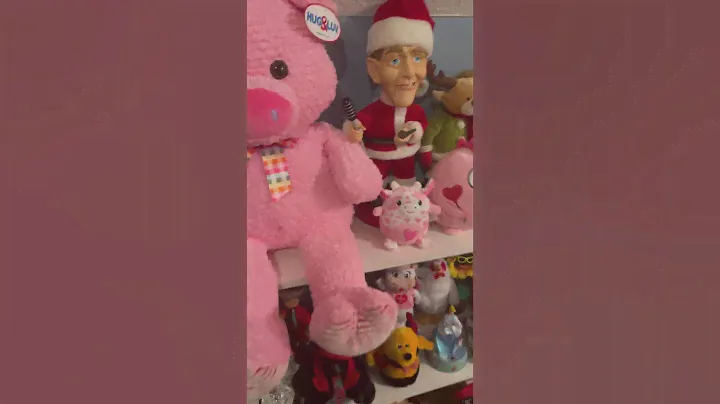 I complete the series of the hug and luv farm animals pillow plushies (big)
