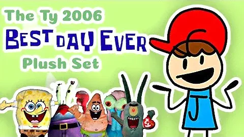 A Review On - TY Beanie Baby Best Day Ever Spongebob Plush Set